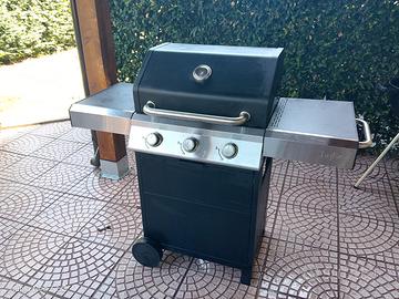 barbecue a gas