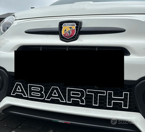 Scritta in 3D adesiva ABARTH