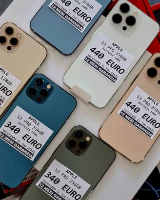 IPHONE 12 PRO 256GB mix colori 