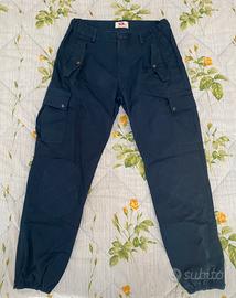 Pantaloni tattici per addetti vigilanza col.blu 50