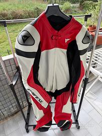 Tuta Dainese ASSEN 2 Pelle Traforata TAGLIA 56