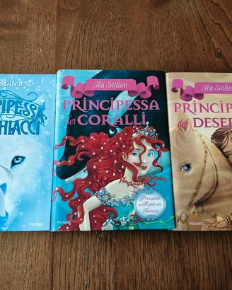 tre volumi Tea Stilton