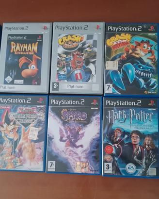 Videogiochi PS2 in blocco