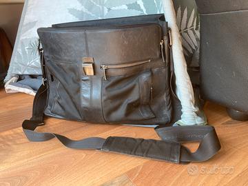 Borsa porta pc in pelle piquadro modello fu6181