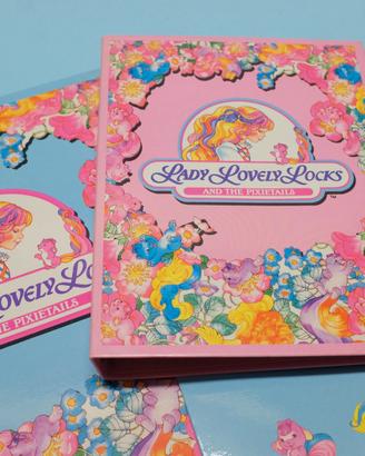 Lady Lovely Locks pixietails quaderni 1989 Mattel