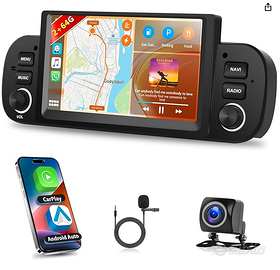 Motorsi 2GB + 64GB Carplay Autoradio per Fiat Pand