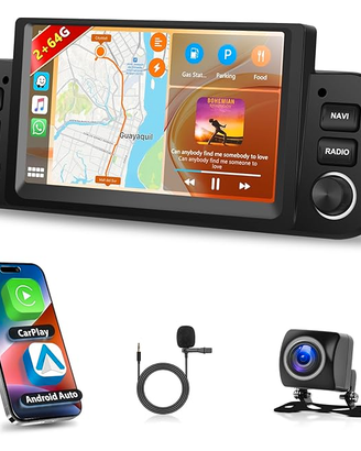Motorsi 2GB + 64GB Carplay Autoradio per Fiat Pand