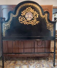 Letto vintage in ferro battuto