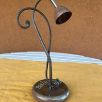 Lampada in ferro battuto