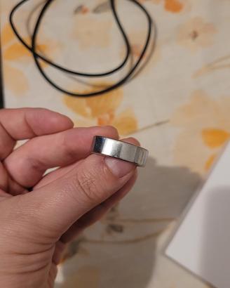 Smart ring Oura Gen 3 Silver Heritage misura 11