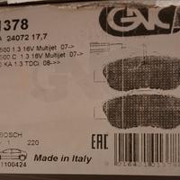 Pastiglie anteriori Fiat