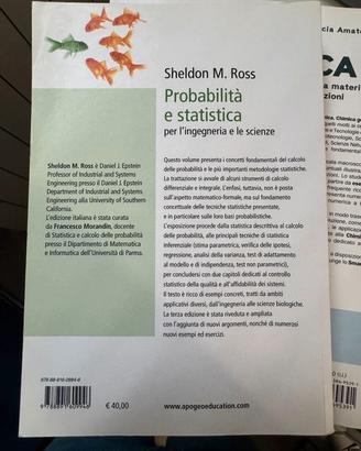 Probabilità e Statistica  ISBN:9788898202164