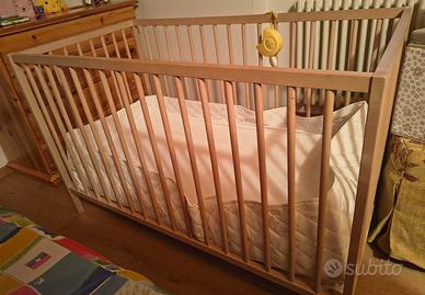 Sniglar lettino Ikea faggio bambini