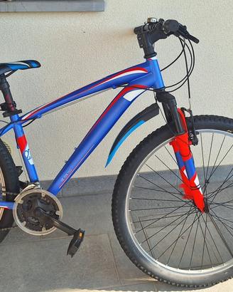 Biciclette ragazzo e ragazza
