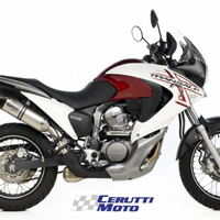 Scarico Leovince LV ONE EVO INOX Honda Transalp