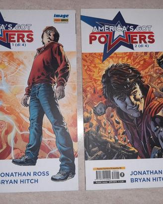 America's Got Powers 1-4 Panini