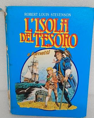 LIBRO "L' ISOLA DEL TESORO" A FUMETTI