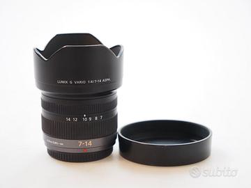 PANASONIC LUMIX VARIO 7-14 F 4 IN PROMO