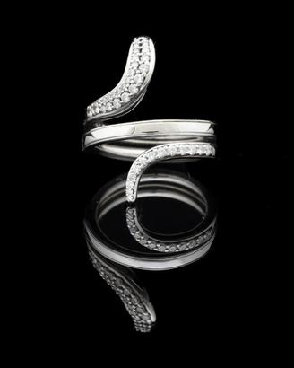 DAMIANI ANELLO ORO BIANCO 18 KT BRILLANTI 0.38 CT