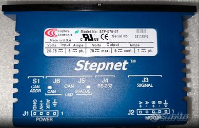 Controllore motore a passo DC Stepnet STP-075-07