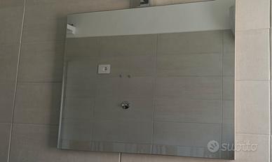 Specchio rettangolare legno senza cornice