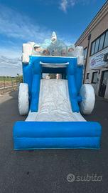 COMBINATO GONFIABILE CARROZZA tema cartoon