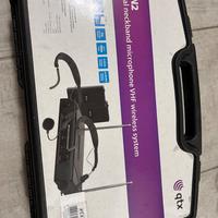 QTX 2 Microfoni wireless + ricevitore