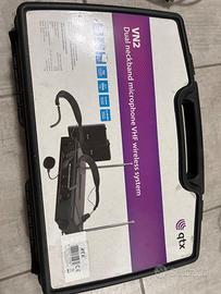 QTX 2 Microfoni wireless + ricevitore