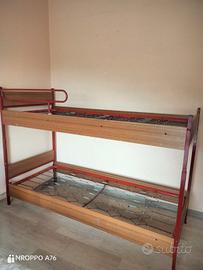 LETTO A CASTELLO con reti