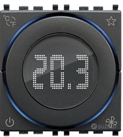 Termostato rotella domotico 2m grigio vimar