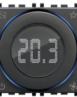 Termostato rotella domotico 2m grigio vimar
