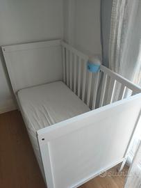 Lettino/culla con materasso ikea