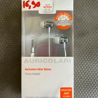 Cuffie auricolari cavo jack universali di qualità
