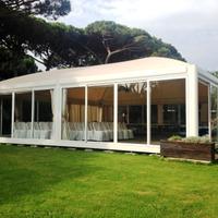 Gazebo Tensostruttura MT 12 X 12 Nuovo Certificato