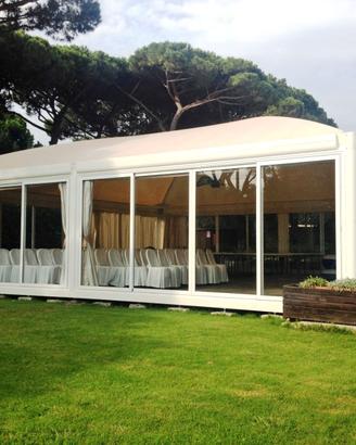 Gazebo Tensostruttura MT 12 X 12 Nuovo Certificato