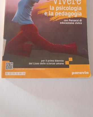 libri Vivere la psicologia e la pedagogia. 1° bien