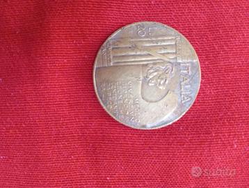 Moneta con mussolini