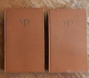 Lo scialo 2 volumi vintage di Vasco Pratolini 1960