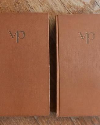 Lo scialo 2 volumi vintage di Vasco Pratolini 1960