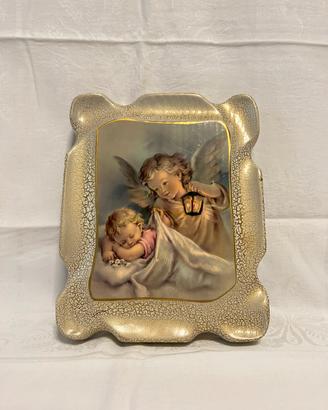 Quadro in legno Angelo Custode