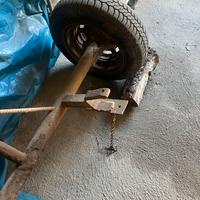 carrello carretto  trasporto moto zappa