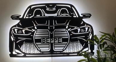 Wallart quadro Bmw M4