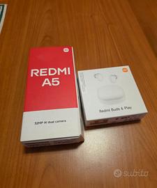 Xiaomi Redmi A5 + Buds 6 NUOVI