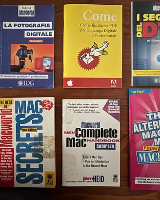 Mini opuscoli Mac Format MacWorld anni 90 Mac OS 7