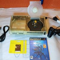 PlayStation 2 Fat Trasparente  Apertura Flip Top