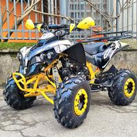 Nuovo quad sportmax 125 r8 con portapacchi giallo