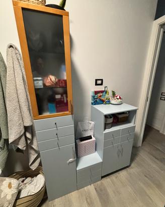 Set mobiletti da bagno