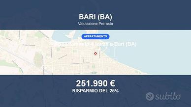 Immobile in asta di 98 m² a Bari