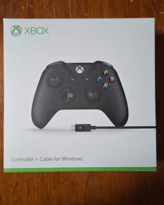 XBOX controller più cavo e batteria ricaricabile