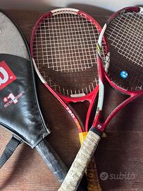 set di racchette da tennis